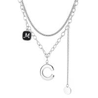 Colliers en argent sterling, Argent sterling 925, avec 1.96 inch chaînes de rallonge, poli, pour femme, argent, Longueur Environ 15.74 pouce, Vendu par PC