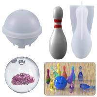 Set di stampe epossidici fai da te, silicone, Bowling, DIY & stili diversi per la scelta, Venduto da PC