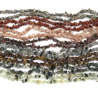 gemstone Chips, Natursten, Uregelmæssig, poleret, forskellige materialer til valg, flere farver til valg, 5x8mm, Solgt Per Ca. 31.5 inch Strand