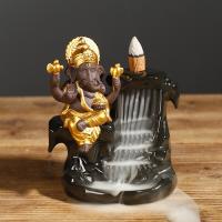 Backflow Incense Burner Porcelain handmade for home and office & durable Sold By PC