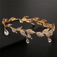 Tiara's, Zinc Alloy, silver plated, voor vrouw & met strass, nikkel, lood en cadmium vrij, 165x40mm, Verkocht door PC