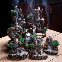 Backflow Incense Burner Resin half handmade for home and office & durable Sold By PC