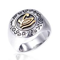 Bague en acier inoxydable, Acier inoxydable 304, normes différentes pour le choix & pour homme, plus de couleurs à choisir, 21mm, Taille:7-13, Vendu par PC