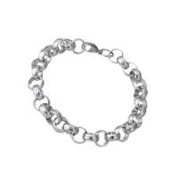 Jewelry Cruach dhosmálta Bracelet, unisex, dath bunaidh, Fad Thart 8.5 Inse, Díolta De réir PC