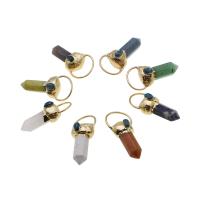 Gemstone Pendants Jewelry Brass with Gemstone Sold By PC