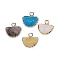 Gemstone Pendants Jewelry with Brass Sold By PC