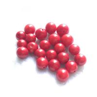 Grânulos corais naturais, Coral, Roda, polido, DIY, vermelho, vendido por PC