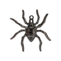 Zink legering emalje vedhæng, Zinc Alloy, Spider, forgyldt, flere farver til valg, 47x36mm, 100pc'er/Bag, Solgt af Bag