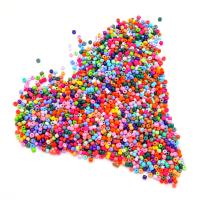 Solid farve glas frø Perler, Seedbead, ovntørrende lak, du kan DIY, flere farver til valg, 3mm, 1000pc'er/Bag, Solgt af Bag