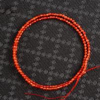 Naturlig rød agat perler, Red Agate, Runde, poleret, du kan DIY & facetteret, rød, 3mm, Solgt Per 14.96 inch Strand