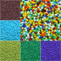 Frosted Glass Seed Beads Seedbead DIY 3mm Sold By Bag