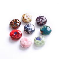 Glazed Porcelain Beads DIY 19mm Sold By Bag