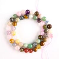 Mišrios Gemstone beads, Multi - brangakmenis, Turas, poliruotas, Pasidaryk pats & skirtingo dydžio pasirinkimo, mišrios spalvos, 6-10mm, Parduota už Apytiksliai 14.96 Inch Strand