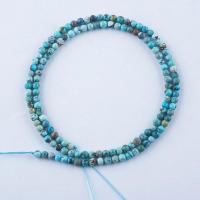 Χάντρες Turquoise, τυρκουάζ, Γύρος, γυαλισμένο, DIY & διαφορετικό μέγεθος για την επιλογή, 2-6mm, Sold Per Περίπου 14.96 inch Strand