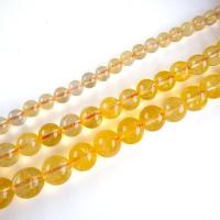 Grânulos de citrino naturais, Cristal amarelo, Roda, polido, DIY & tamanho diferente para a escolha, amarelo, 6-12mm, vendido para Aprox 14.96 inchaltura Strand