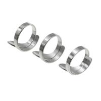 fer, Réglable & unisexe, argent, 19mm, Vendu par PC