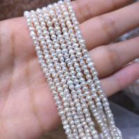 Keishi Kulturan Slatkovodni Pearl perle, Nepravilan, možete DIY, bijel, 2-3mm, Prodano Per Približno 15 inčni Strand