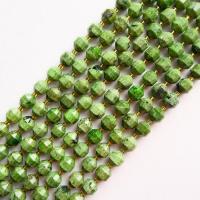 Diopside Perla, s Seedbead, Fenjer, uglađen, možete DIY & različite veličine za izbor & faceted, 10-12mm, Prodano Per Približno 14.96 inčni Strand