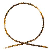 Pietersite Kraal, Ronde, DIY & verschillende grootte voor keus & gefacetteerde, 3-4mm, Per verkocht Ca 14.96 inch Strand