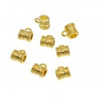 Zinc Alloy Bail Beads golden 9mm Sold By Bag