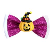 Børn Hair Accessory, Grosgrain bånd, Bowknot, Halloween Design & Pige, flere farver til valg, 64x38mm, Solgt af PC