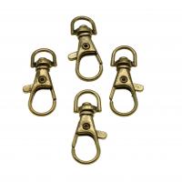 alliage de zinc Key Cadre de fermoir, couleur or antique, 43mm, 50PC/sac, Vendu par sac