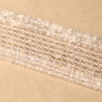 Natuurlijke bergkristal kralen, Ronde, gepolijst, DIY & verschillende grootte voor keus, Crystal Foiled, 4-12mm, Per verkocht 14.96 inch Strand