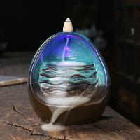 Backflow Incense Burner Porcelain handmade for home and office & durable Sold By PC