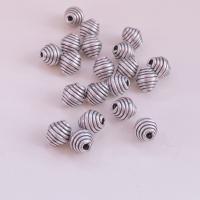 99% argento perline, DIY, argento, 10x11mm, Venduto da PC