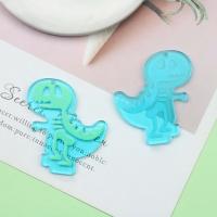 Acrylic Pendants Dinosaur printing Unisex Approx Sold By Bag