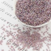 Satinierte Glas Rocailles, Seedbead, DIY, keine, 3mm, ca. 700PCs/Tasche, verkauft von Tasche