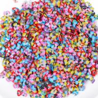 Abalorios de FIMO, Arcilla polimero, Bricolaje & diferentes estilos para la opción, color mixto, 4-8mm, aproximado 1000PCs/Bolsa, Vendido por Bolsa