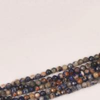 Koraliki sodalite, Sodalit, Koło, DIY & fasetowany, mieszane kolory, 6mm, sprzedawane na 14.96 cal Strand