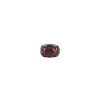 sandalwood Dubh bead poll mór, le Red Sandalwood Saileach, Babhta, Snoite, DIY, dathanna níos mó le haghaidh rogha, 7x12.50mm, Poll:Thart 5mm, Díolta De réir PC