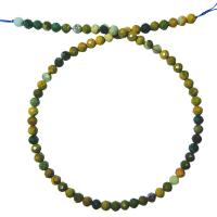 Ocean Agaat Kraal, Ronde, DIY & verschillende grootte voor keus & gefacetteerde, gemengde kleuren, Per verkocht Ca 15.35 inch Strand