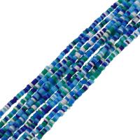 Polymer lerperler, Polymer Clay, Runde, du kan DIY, flere farver til valg, 4mm, Solgt Per 38 cm Strand