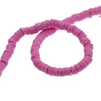 Polimero-Clay-Beads, argilla polimero, Cerchio, DIY, nessuno, 6mm, Venduto per 38 cm filo