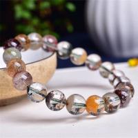 quartz fantôme bracelet, unisexe, couleurs mélangées, Longueur Environ 19 cm, Vendu par PC