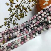 Persian Jade Beads Round polished DIY mixed colors Sold By Strand