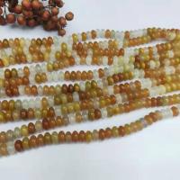 Lettere Imperial Jade Bead, Abacus, poleret, du kan DIY, blandede farver, 5x8mm, Ca. 80pc'er/Strand, Solgt af Strand