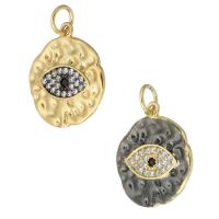 Cubic Zirconia Micro Pave Brass Pendant plated micro pave cubic zirconia Sold By PC