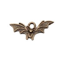 Zinc Alloy Animal Pendler, Bat, forgyldt, mode smykker, flere farver til valg, nikkel, bly & cadmium fri, 21x9mm, Solgt af PC