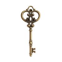 Zinklegering Key Hangers, Zinc Alloy, Sleutel, plated, DIY & hol, meer kleuren voor de keuze, nikkel, lood en cadmium vrij, 31x83mm, Verkocht door PC