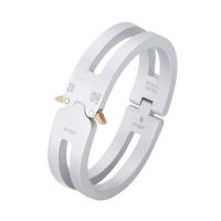 Aluminiumlegering Armring, Unisex & olika stilar för val, 160mm, 4mm, Innerdiameter:Ca 61.5mm, Säljs av PC