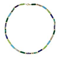 Gemstone smycken halsband, Ädelsten, olika stilar för val & för kvinna, Längd Ca 17.7 inch, Säljs av PC