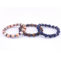 Gemstone Bracciali, Pietra naturale, with Ematite, Cerchio, materiali diversi per la scelta & unisex, nessuno, 8mm, Lunghezza Appross. 7.09 pollice, Venduto da PC