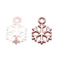 Zinklegering Hangers, Zinc Alloy, Sneeuwvlok, plated, mode sieraden, meer kleuren voor de keuze, nikkel, lood en cadmium vrij, 15x10mm, Verkocht door PC