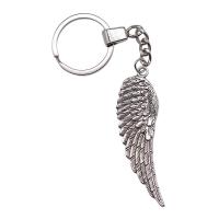 Zinc Alloy Key Lås, Wing Shape, antik sølv farve forgyldt, Vintage & Unisex, nikkel, bly & cadmium fri, 20x96mm, Solgt af PC