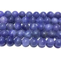 Tanzanite goutte, Rond, Naturel & DIY, bleu, Vendu par Environ 39 cm brin