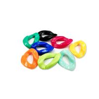 Acryl Verbindungsring, poliert, DIY, keine, 21x29mm, ca. 500G/Tasche, verkauft von Tasche